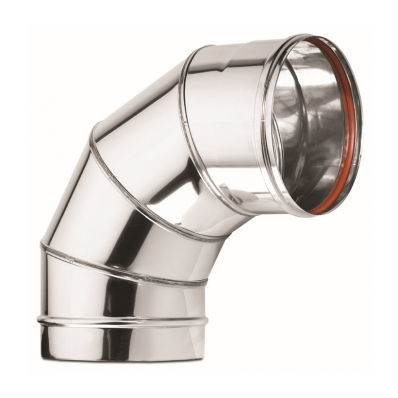 Καμπύλη Ι τοιχώματος 90 μοίρες Atritube AISI316L